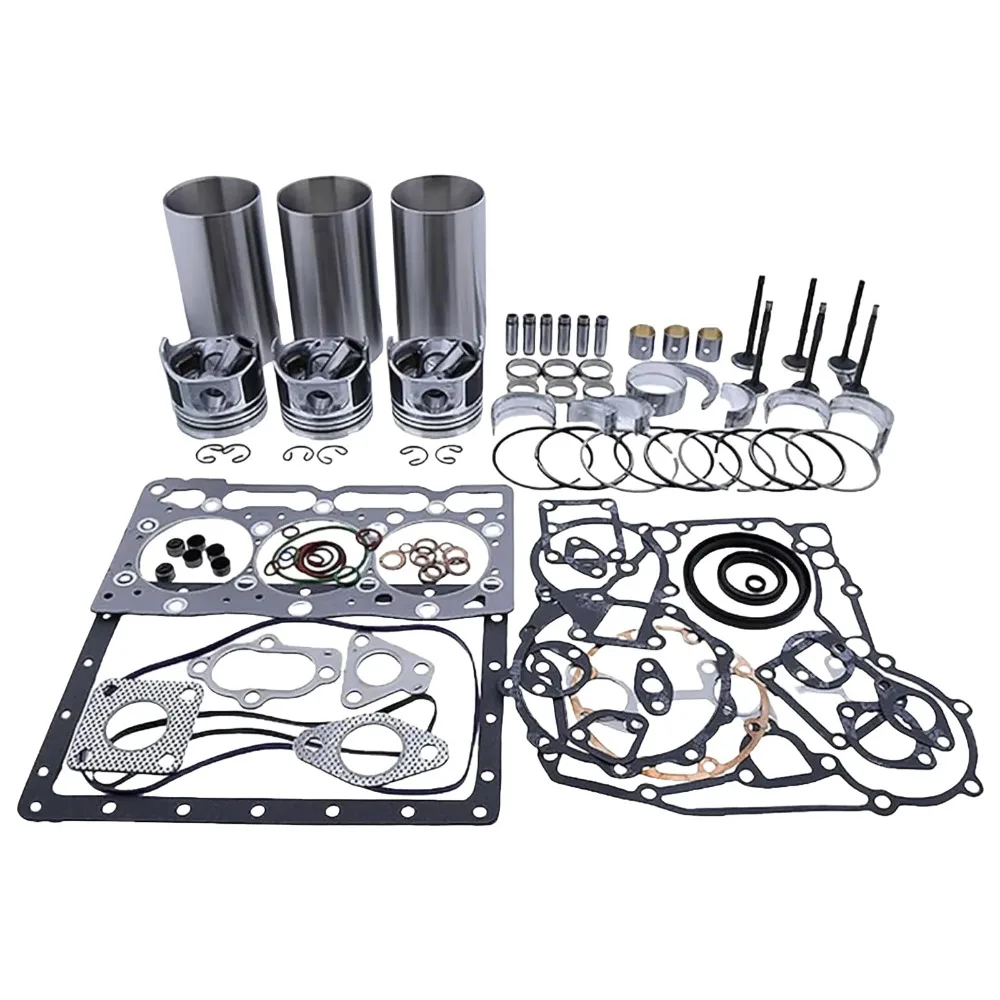 Overhaul Rebuild Kit for Yanmar Engine 3TNC78 Doosan Daewoo DH30