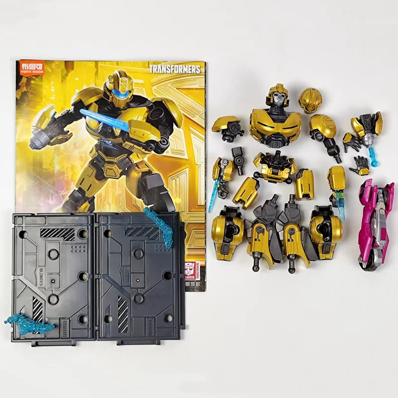 لعبة ترانسفورمرز وان كارتون أنيمي تمثال LED أوبتيموس برايم بامبليبي ستارسكريم ساوند ويف موجة الصدمة ميجاترون لعبة مجمعة