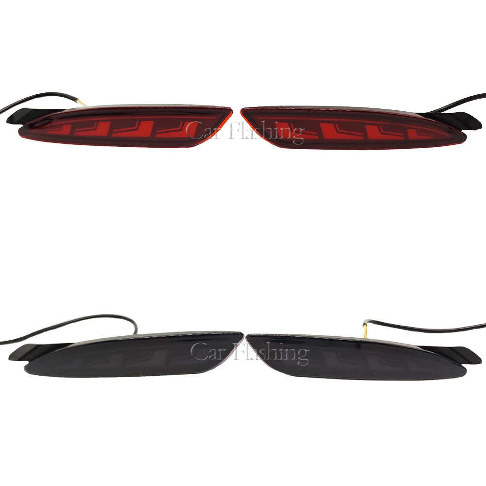 2PCS Reflector Rear lamp For Mazda 6 Atenza 19-22 For Mazda 3