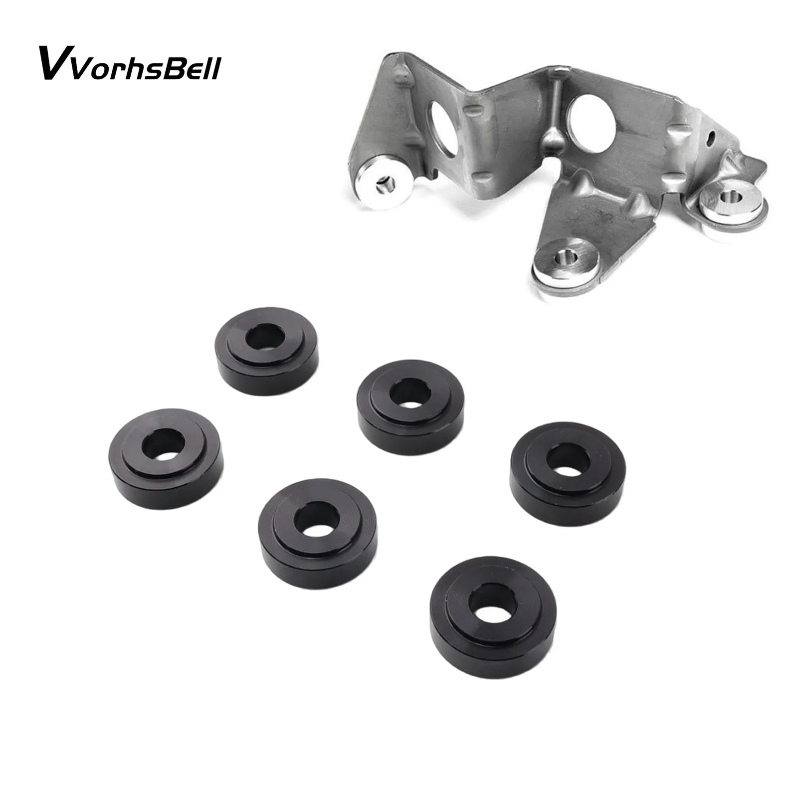 Aluminum Shifter Bracket Bushings Fit VW 02A 02J 02M 02Q Gearbox For Golf MK5 MK6 Passat B6 B7 Audi A3 S3 TT Seat Leon