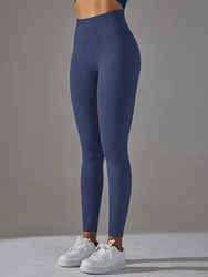 Seamless high waisted and hip lifting golf polka dot jacquard sports yoga pants