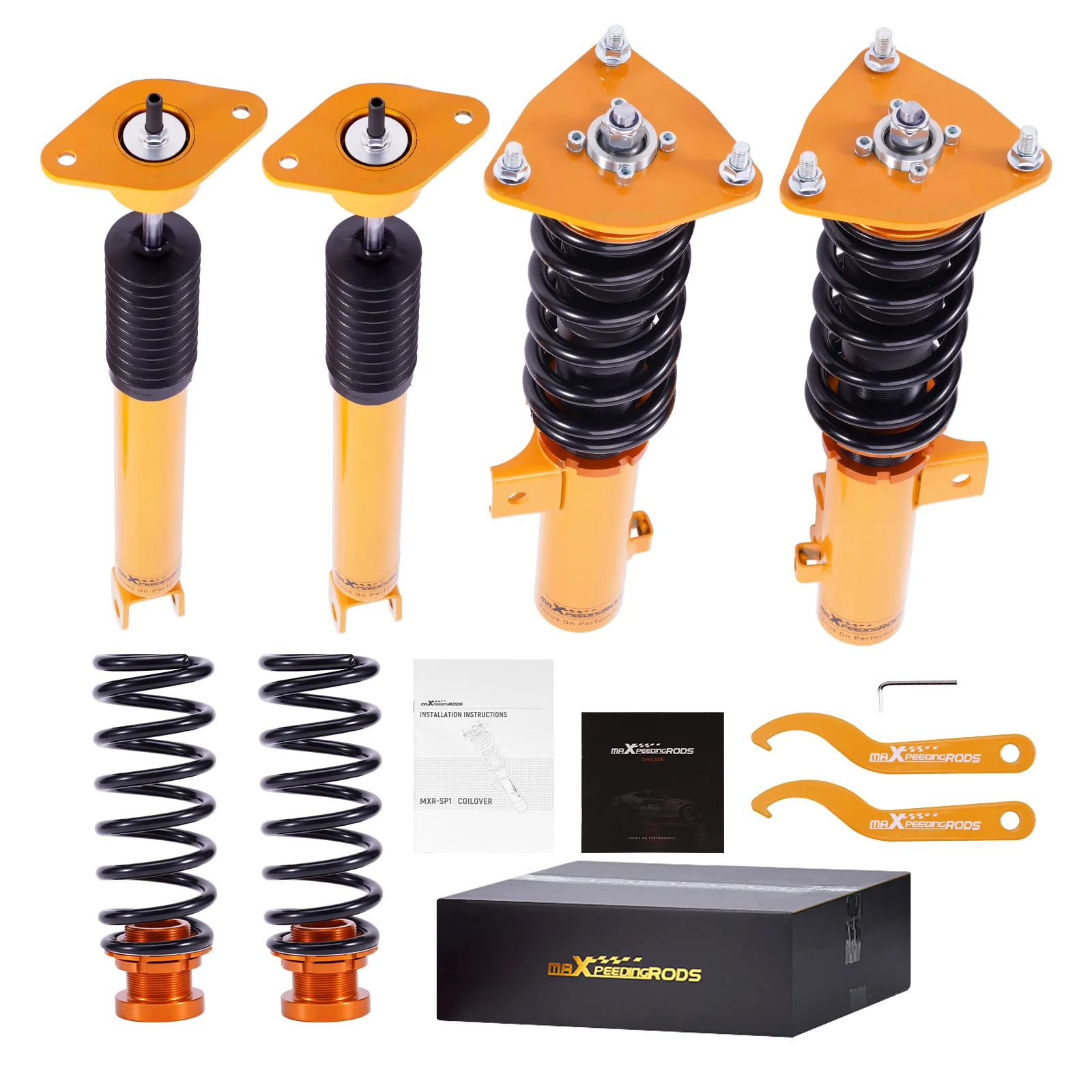 Maxpeedingrods Coilovers Lowering Suspension Shock Structs for HYUNDAI SONATA 2.0L L4 Turbocharged 2011-2014  North America Only