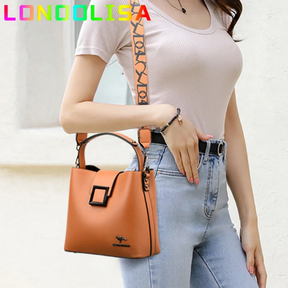 Luxury Handbag and Purse Women High Quality Leather Bag Designer Fashion Top-Handle Shoulder Crossbody Bag Small Messenger Sac