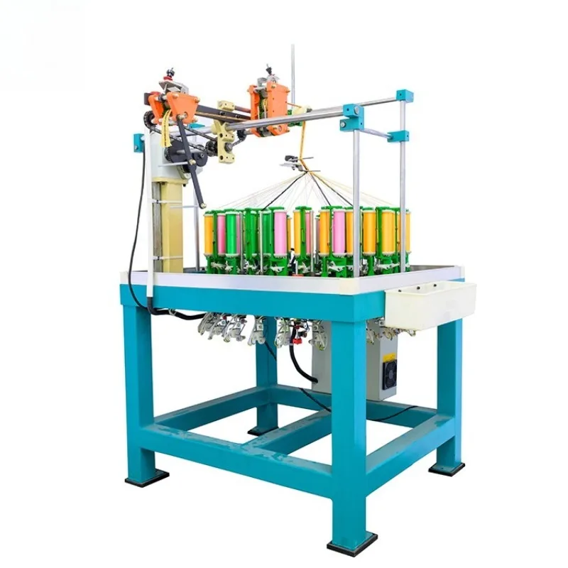 Supplier Shoelace Braiding Machine Flat Tape Knitting 24 Spindles Automatic Braiding Machine for Shoelace