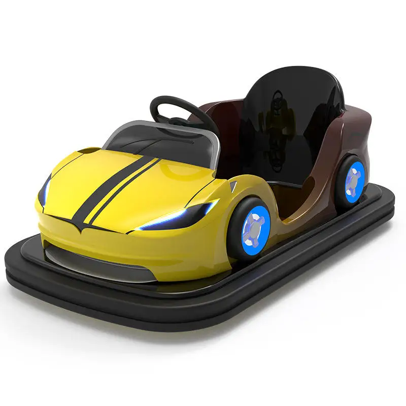 سيارات ممتصة للصدمات مستعملة للملاهي التجارية سيارات ممتصة للنفخ للبيع بطارية 12 فولت تعمل بقطع النقود المعدنية في الأماكن المغلقة مخصصة لمدة 12 شهرًا #3