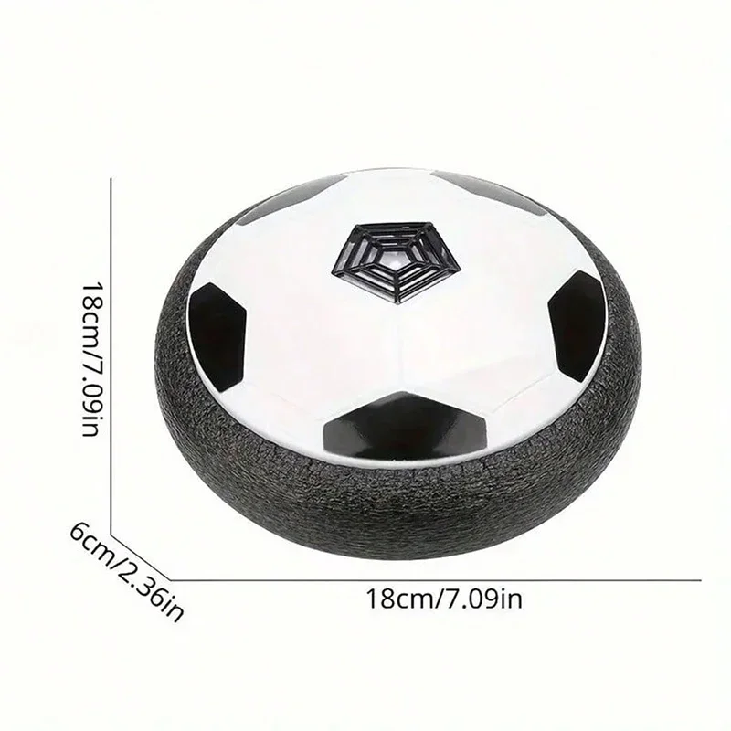18 سنتيمتر الإضاءة الكهربائية محاكاة كرة القدم المعلقة ، كرة لعبة الوالدين والطفل للأطفال ، لعبة كرة القدم التفاعلية للحيوانات الأليفة