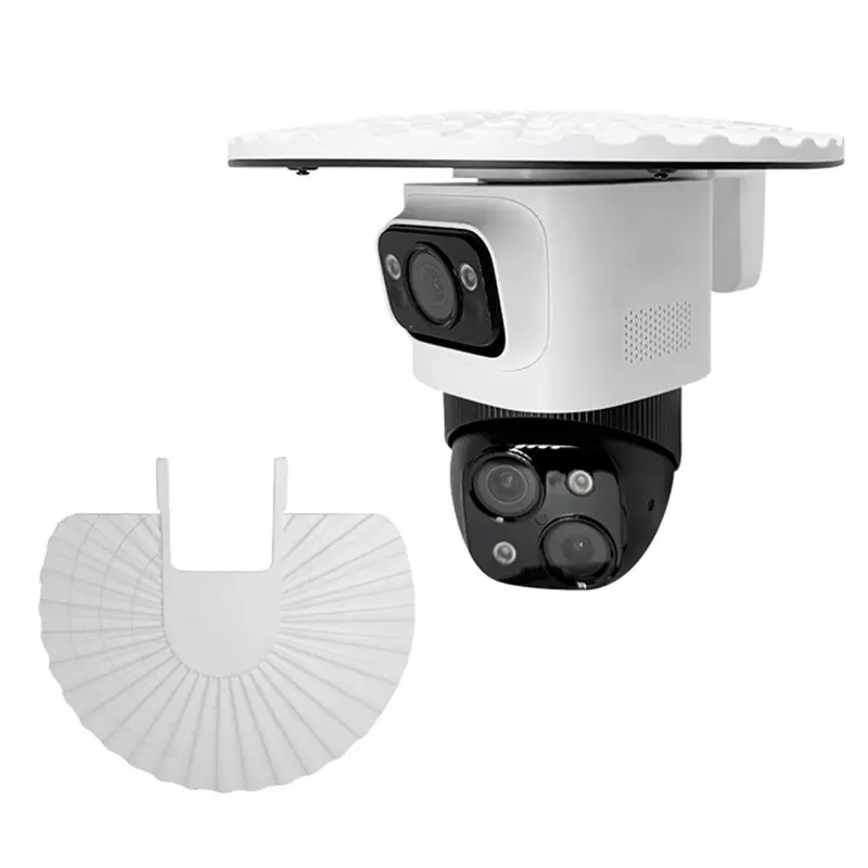 T21C Protective Sun And Rain Visor For Eufy Security Poe Bullet-PTZ Cam S4- Shade Cover