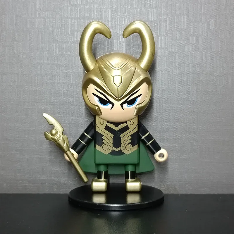 Oryginalny Marvel figurki Anime, że Nick Fury War Machine Loki Ant Man Hawkeye Wallclimbing zabawkowy Model