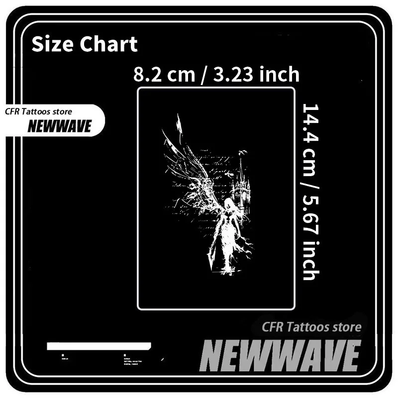 خمر نمط التنين القاتل العشبية عصير الوشم ملصق مثير فتاة ساخنة الوشم المؤقت مقاوم للماء وهمية الوشم حفلة هدية Y2K #3