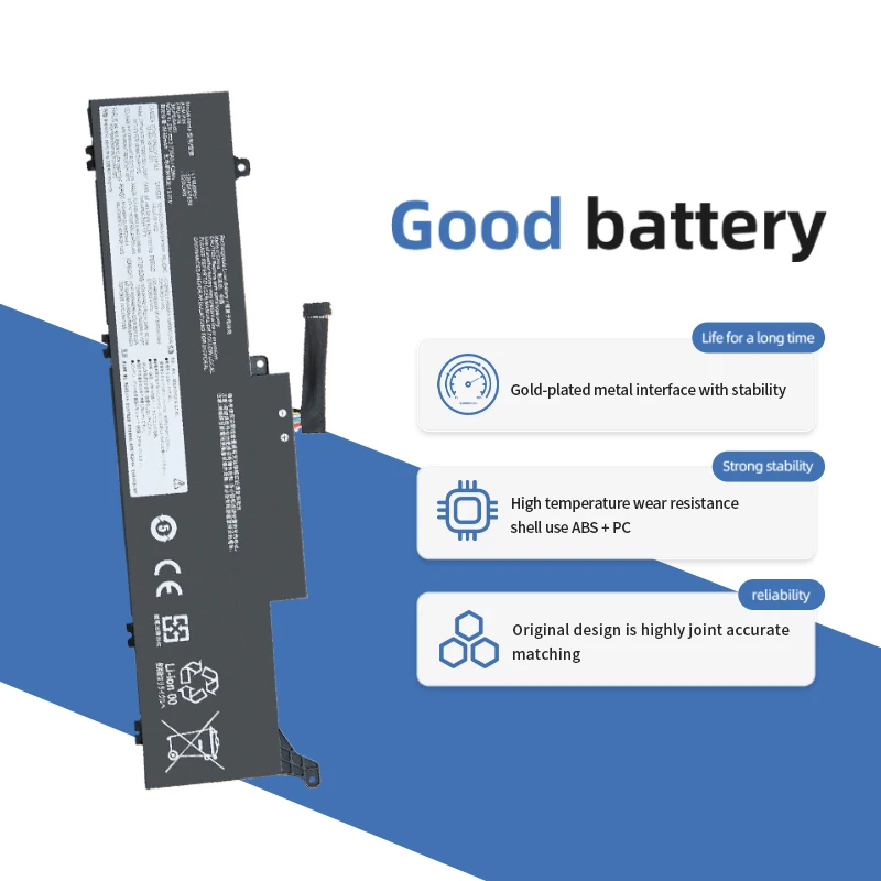 SUOZHAN Battery Battery baterai Laptop untuk Lenovo ThinkPad E490S 02DL000 SB10K97640 02DL002 Battery 11.25V 42WH