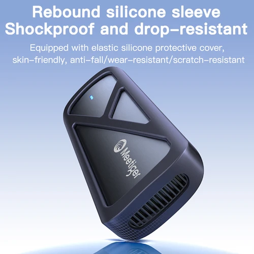 Imagen 2 del producto Meetiger-carcasa para SSD M.2 NVMe, carcasa externa de 5/10Gbps para adaptador M.2 NVMe NGFF SATA SSD, herramienta gratuita, carcasa para disco duro externo