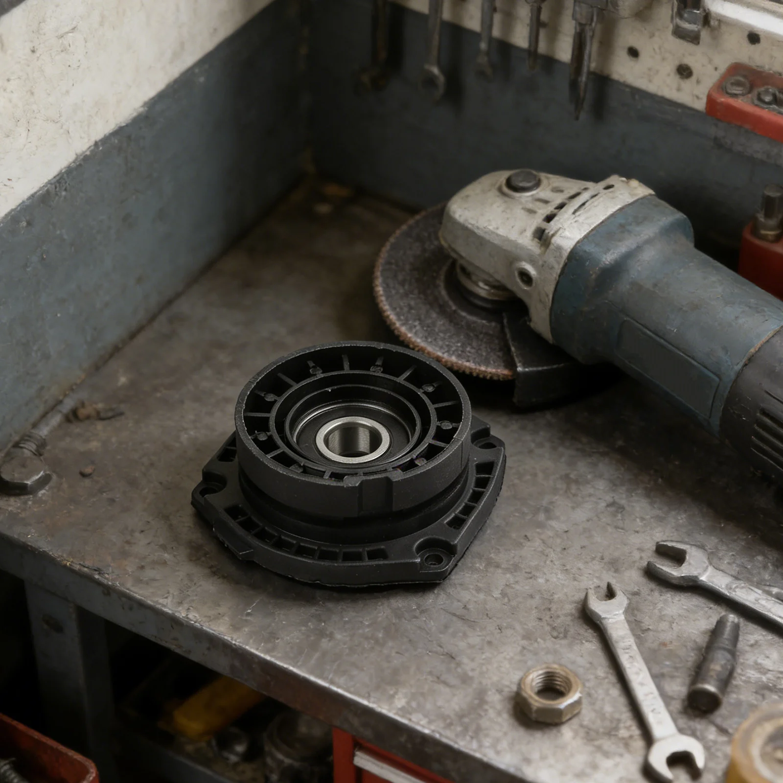 

Spare Parts For Power Tools Black as Picture Bearing Seat Cover Direct Replacement Precision Fit OEM Compatible