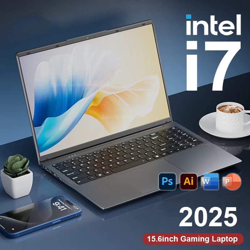 15.6インチ Windows 11 Pro Intel Core i7 6500U ノートパソコン 16GB DDR4 512GB/1TB SSD ポータブル ノートPC ゲーミング ラップトップ