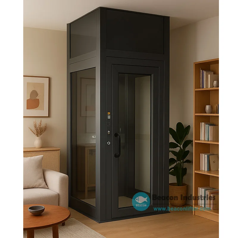 Lift rumah pribadi kecil, lift hunian senyap, lift hidrolik elektrik, lift rumah untuk penyandang disabilitas, lift kecil