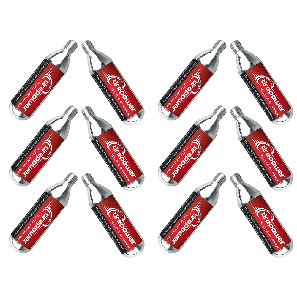 AliExpress NONE 16g Threaded CO2 Cartridges Bundle for Bicycle Tire Inflator Presta Schrader Valves for 3/5/12/20pcs for Mountain Road Bikes