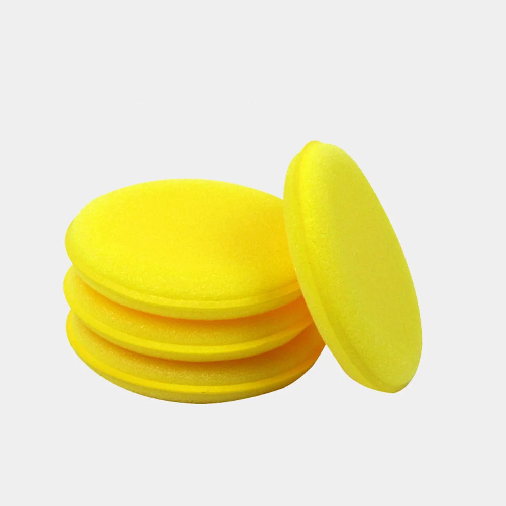 5 Pcs Car Wash Sponges Cleaning Scrubber Cleaning Wash Sponge Pads for Auto Multipurpose Cleaner Tool