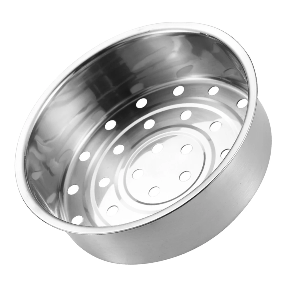 

Stainless Steel Steamer Basket Vegetable Dumpling Stackable Insert Pans Pressure Cooker Food Steaming Rack Kitchen Strainer