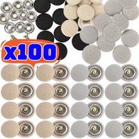 Auto Headliner Repair Fasteners Snap Rivets Universal Car Roof Retainer Pin Metal Fabric Buckle Interior Ceiling Fixing Kit