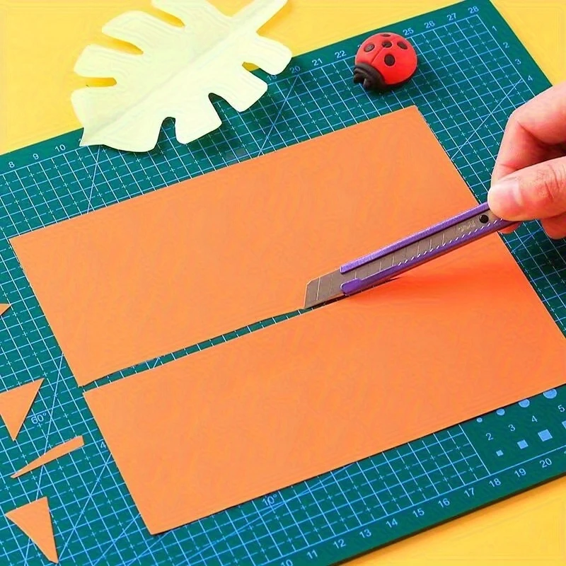 A4 Cutting Mat Workbench Patchwork Cut Pad Sewing Manual DIY Knife Engraving Leather Cutting Board Side Underlay - view 4