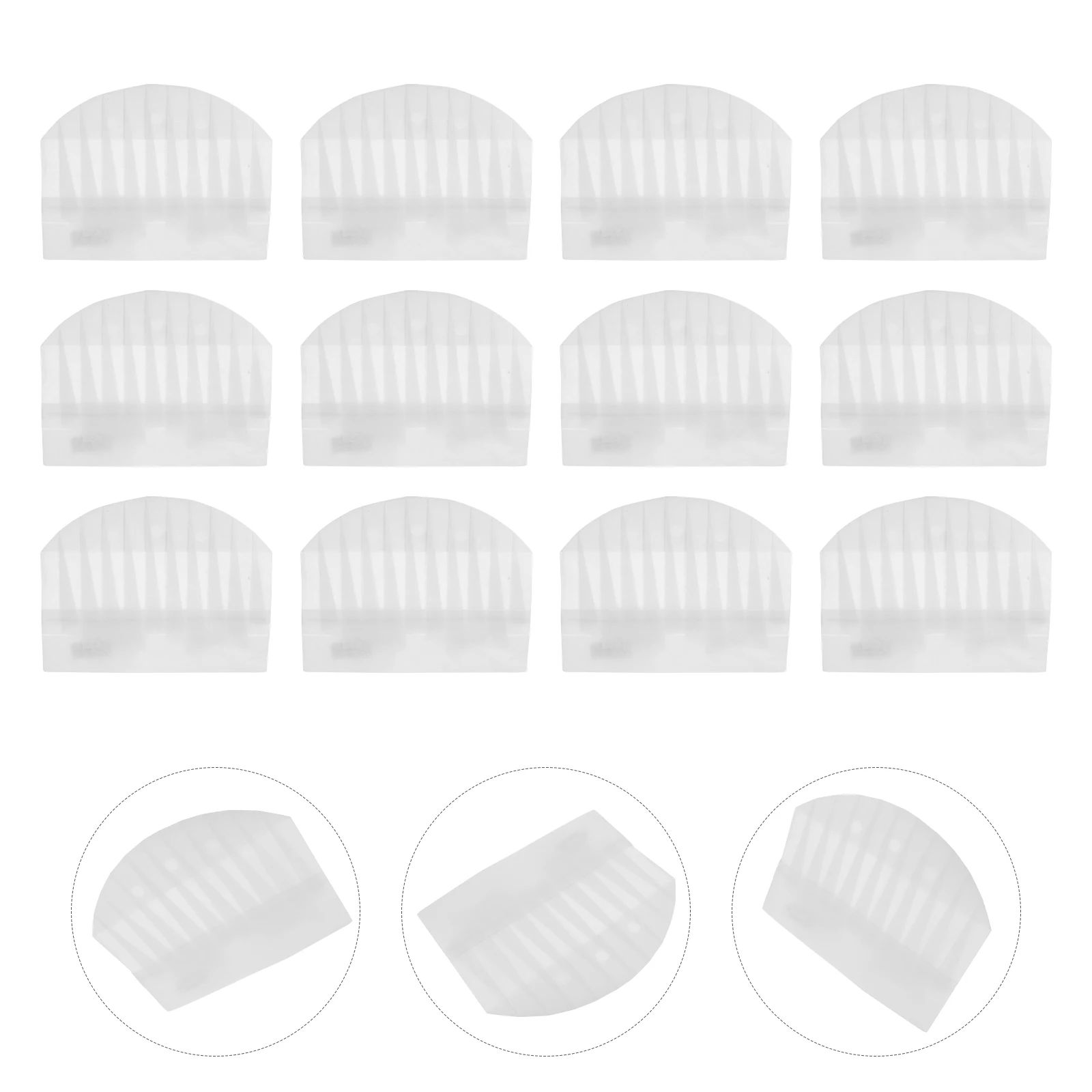

20 Pcs Non-woven Chef Hat Food Cap Disposable Chefs Service Hats Japanese-style Catering Kitchen Fabric Child Cook
