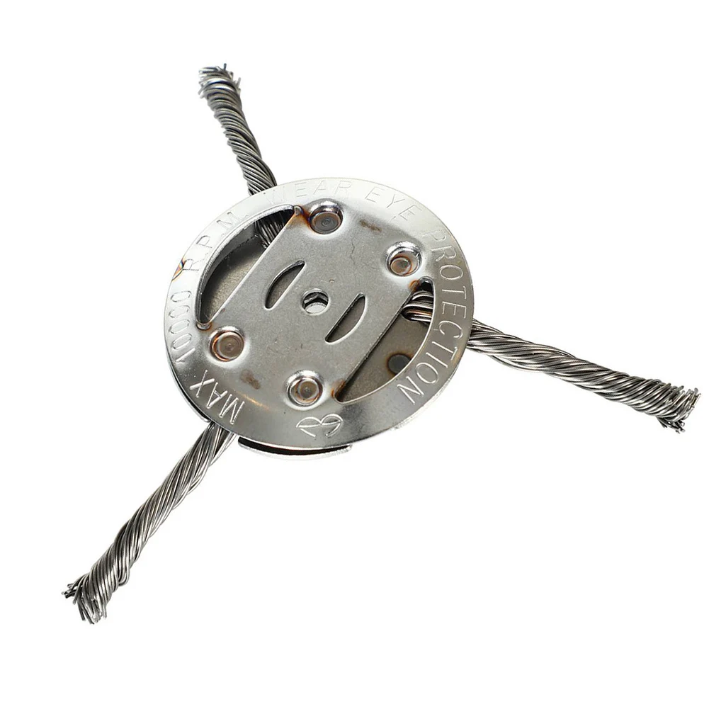 Lawn Care Tool Grass Trimmer Head Lawn Care Silver Easy Installation Trimmer Head Innovative Wound Wire Design