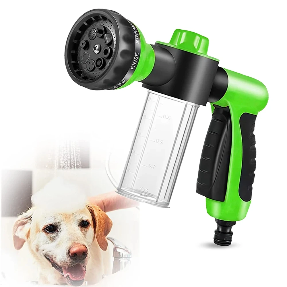 Adjustable High-pressure Pet Shower Sprayer, Nozzle Hose, Dog Shower Gun, Wash Garden, Animal Horse, Car Cleaning Tool