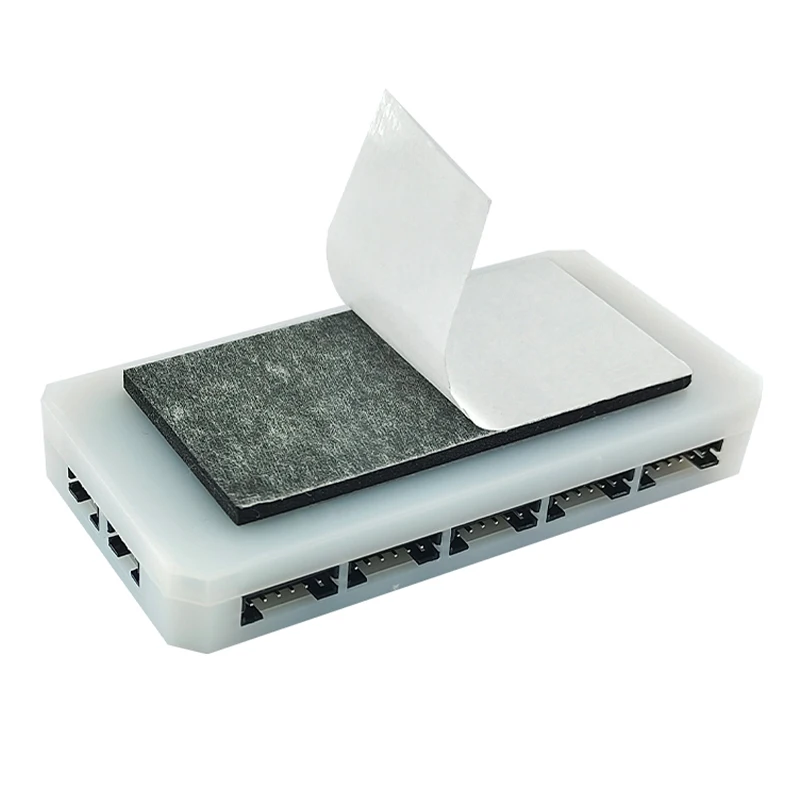 HNHU-PC CPU RGB Fan Controller 6pin Connector To SATA Power Hub Processor For Computer Cpu Case Parts Cooling Air-cooler mute