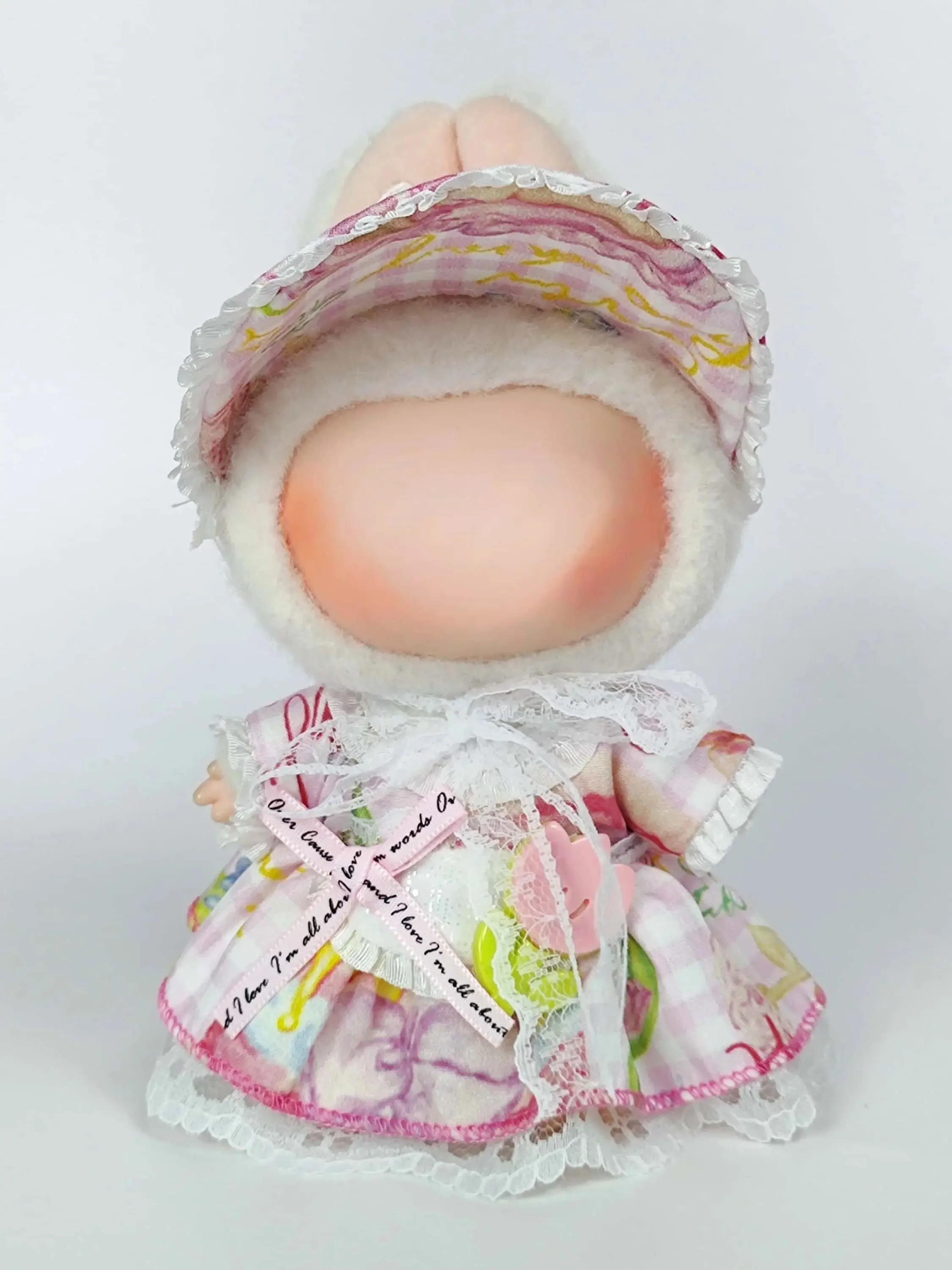 For 17cm Labubu V2 V1 Purple Dress Doll Clothes Outfit Accessories Idol Doll Clothing for Kid Gift Labubu Ropa image 6