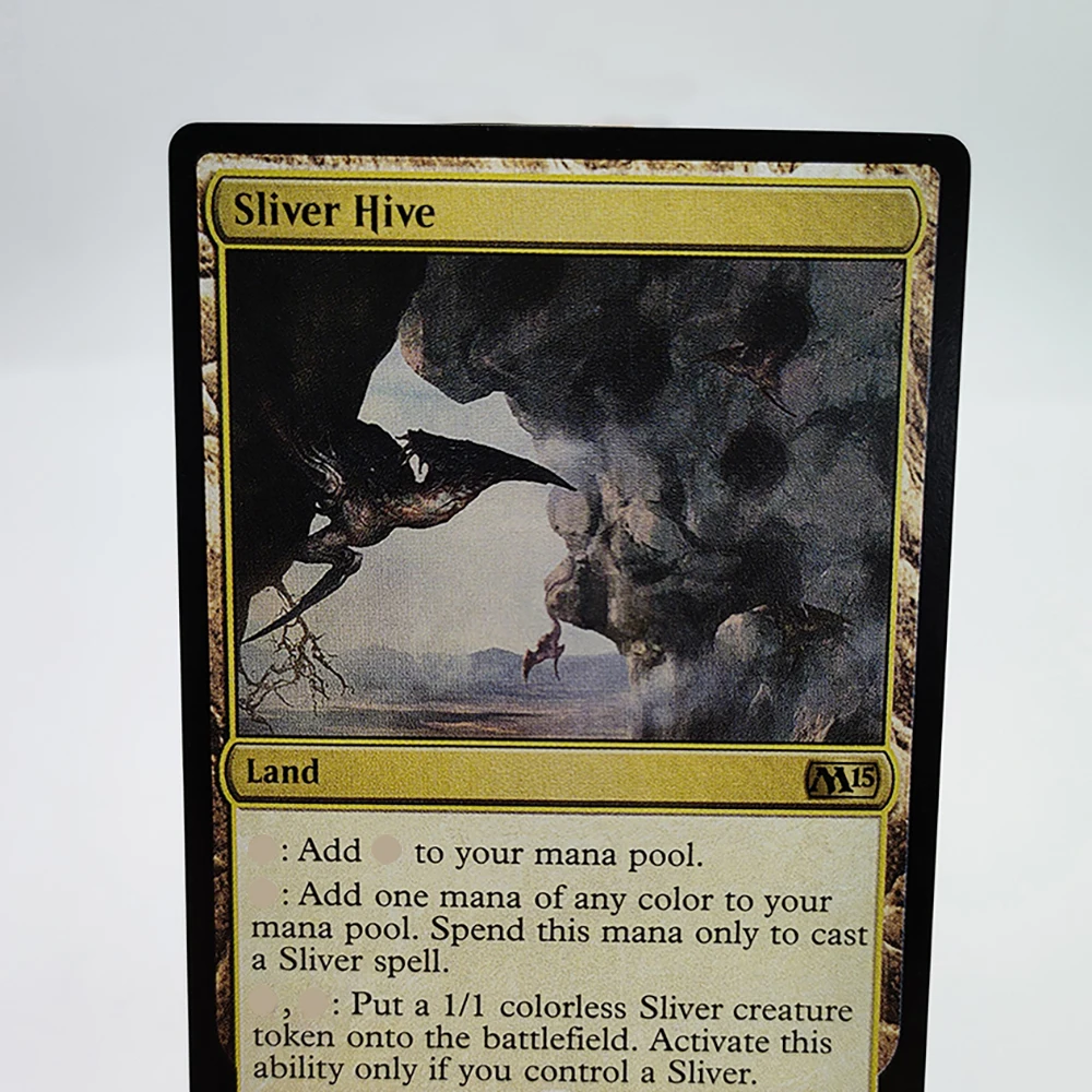 Professional Customization and Proxy High-quality NON FOIL Cards Sliver Queen Hive Gravemother Overlord  The First Sliver