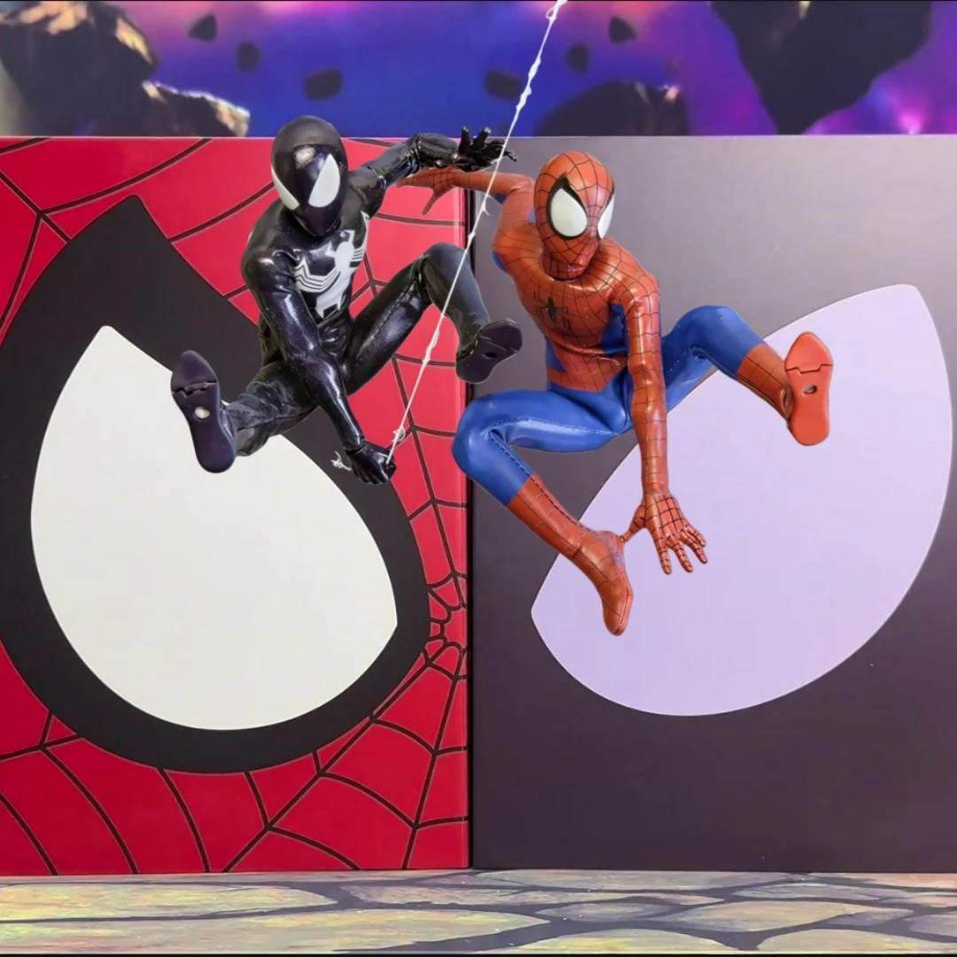 Originele 1/12 Schaal Mannelijke Soldaat Ultieme Netman Rood/Zwart Spider Hero Volledige Set Pvc GK Action Figure Model Speelgoed geschenken Collectie