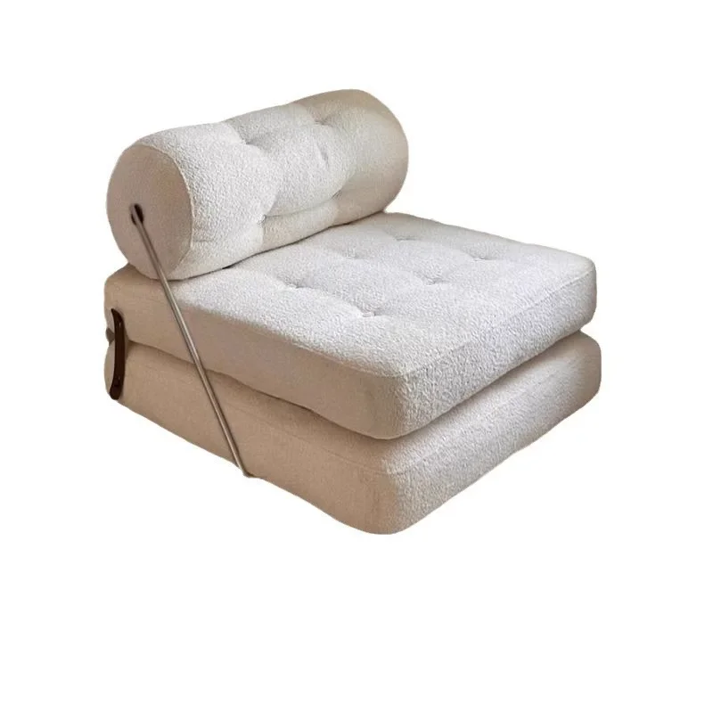 

Small apartment folding dual-purpose lunch break sofa bed bedroom can lie down and sleep rental room tofu block sofa