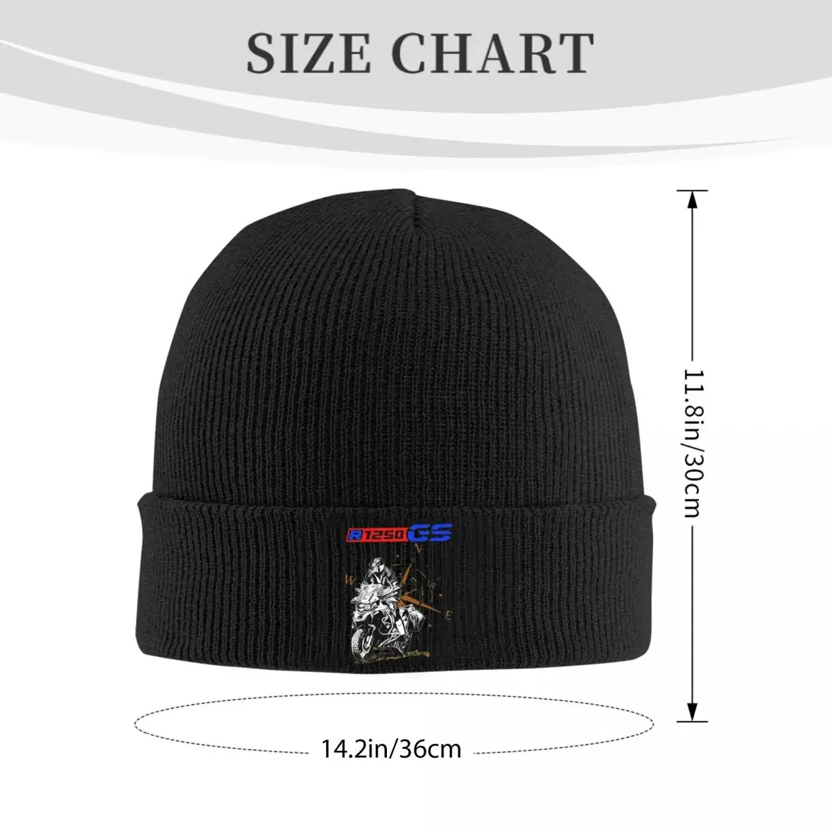 Racing R1250 Adventure Knitted Hat Beanie Autumn Winter Hat Warm Hip-hop GS Moto Cap Men Women