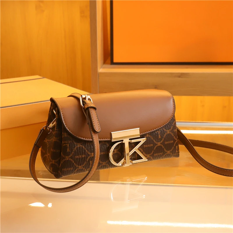 

High Quality Fashionable Crossbody Bag Women's Luxury Designer Leather Shoulder Bag With Adjustable Shoulder Strap