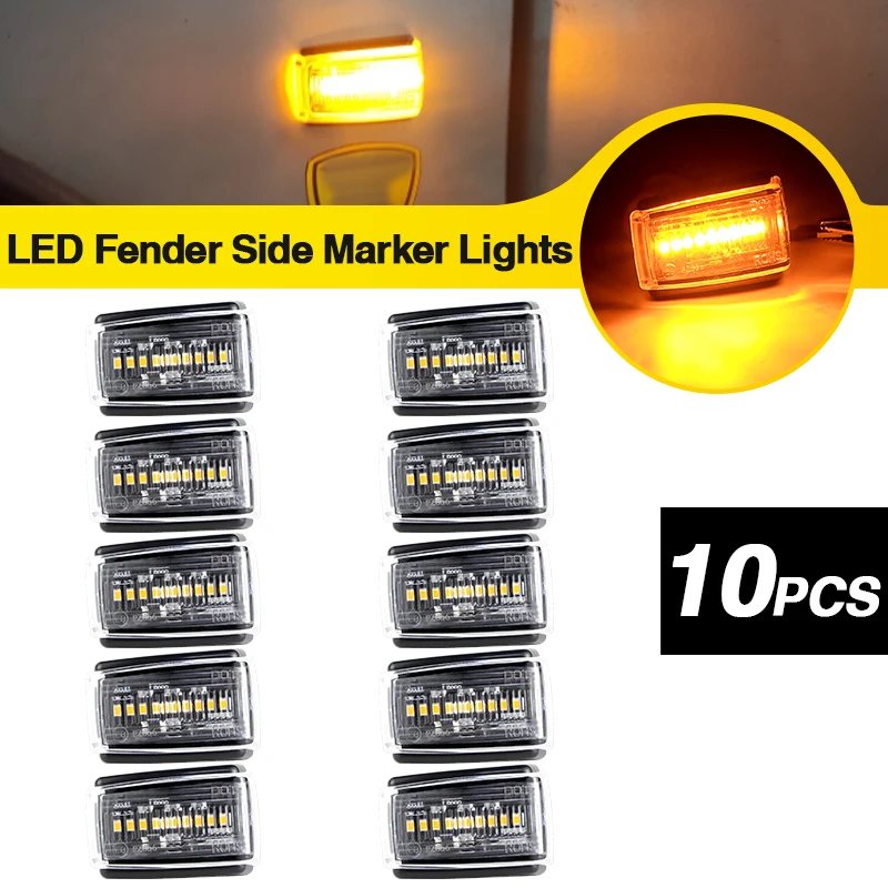 10-個ダイナミック-led-ターンシグナルウインカーボルボ-c70-1997-2005-v40-1995-2004-v70-1995-2000-s40-1995-2003-サイドマーカーライトランプ