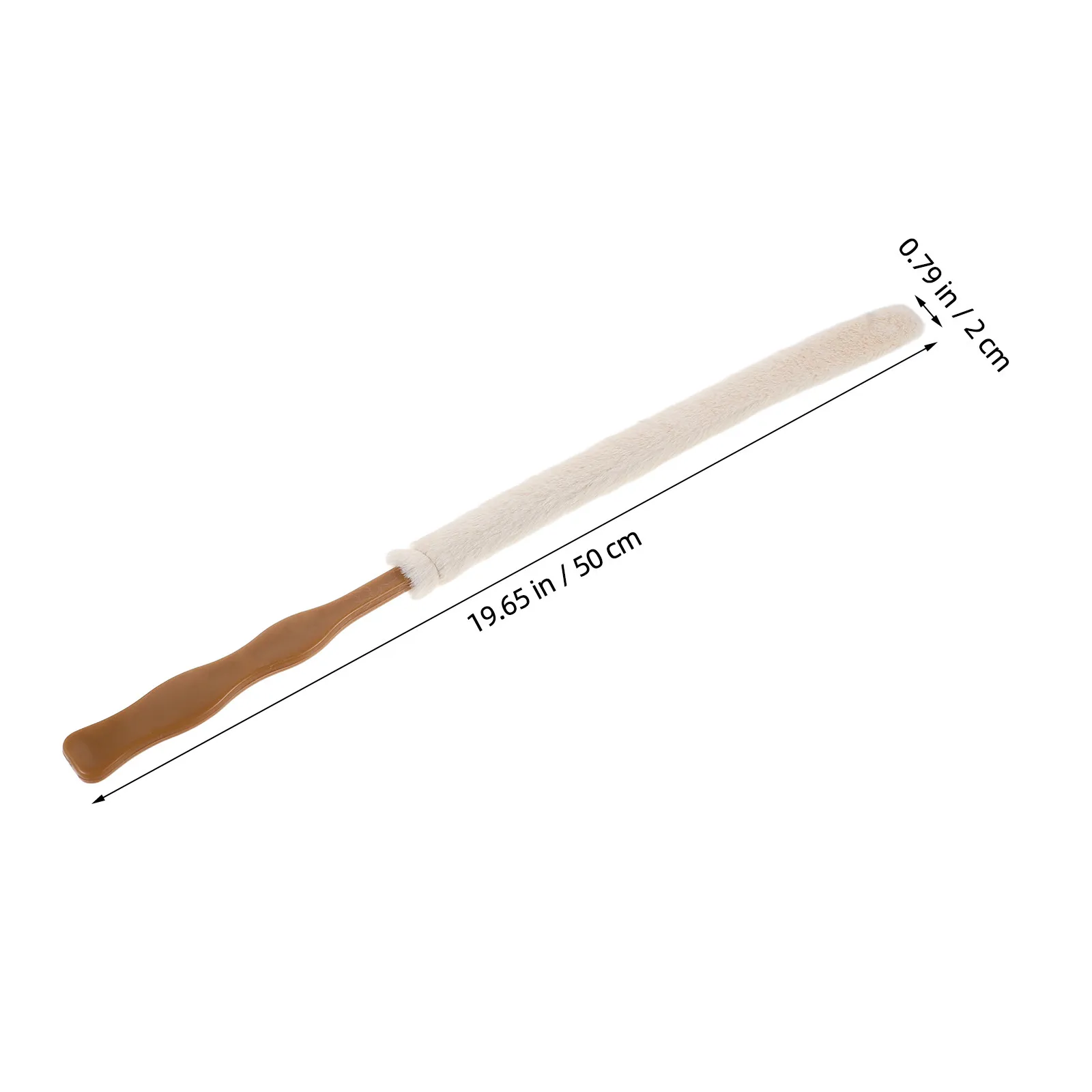 Guzheng Cleaning Brush Soft Bristles Long Handle Narrow Instrument Dusting Brush Scratch-Free String Keyboard Fretboard Cleaner