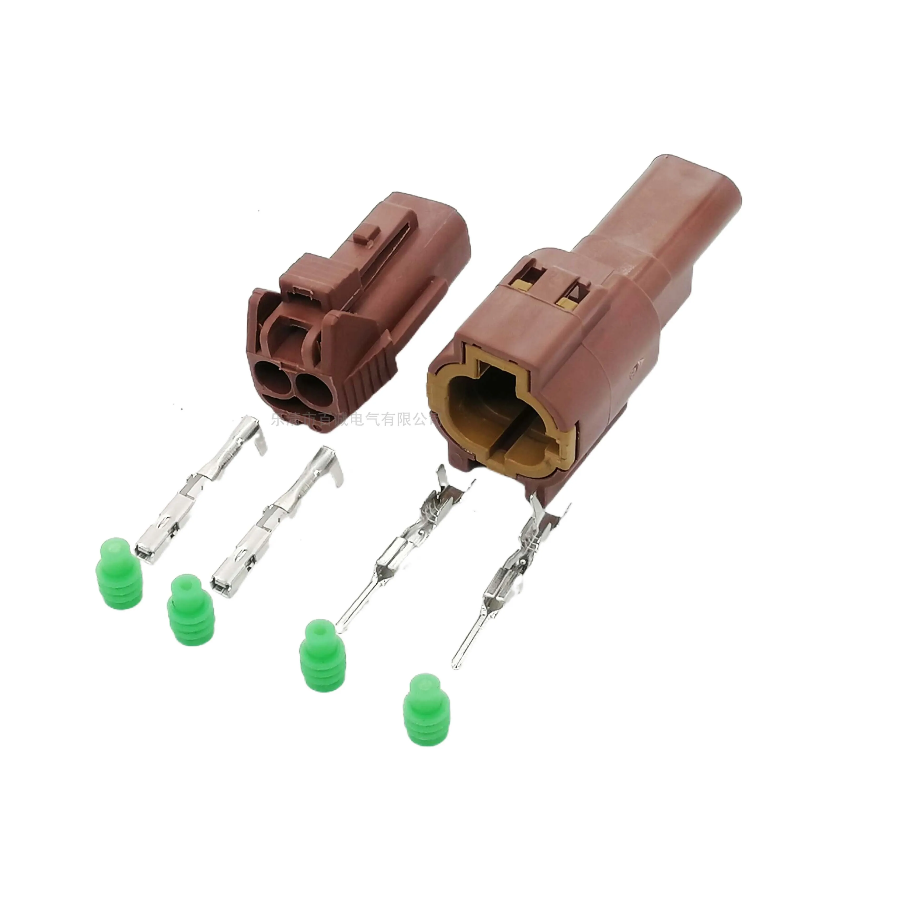 2P 1.5mm Waterproof Car Connector Wiper Spray Bottle Motor Male And Female Plug 7222(7123)-8521-80