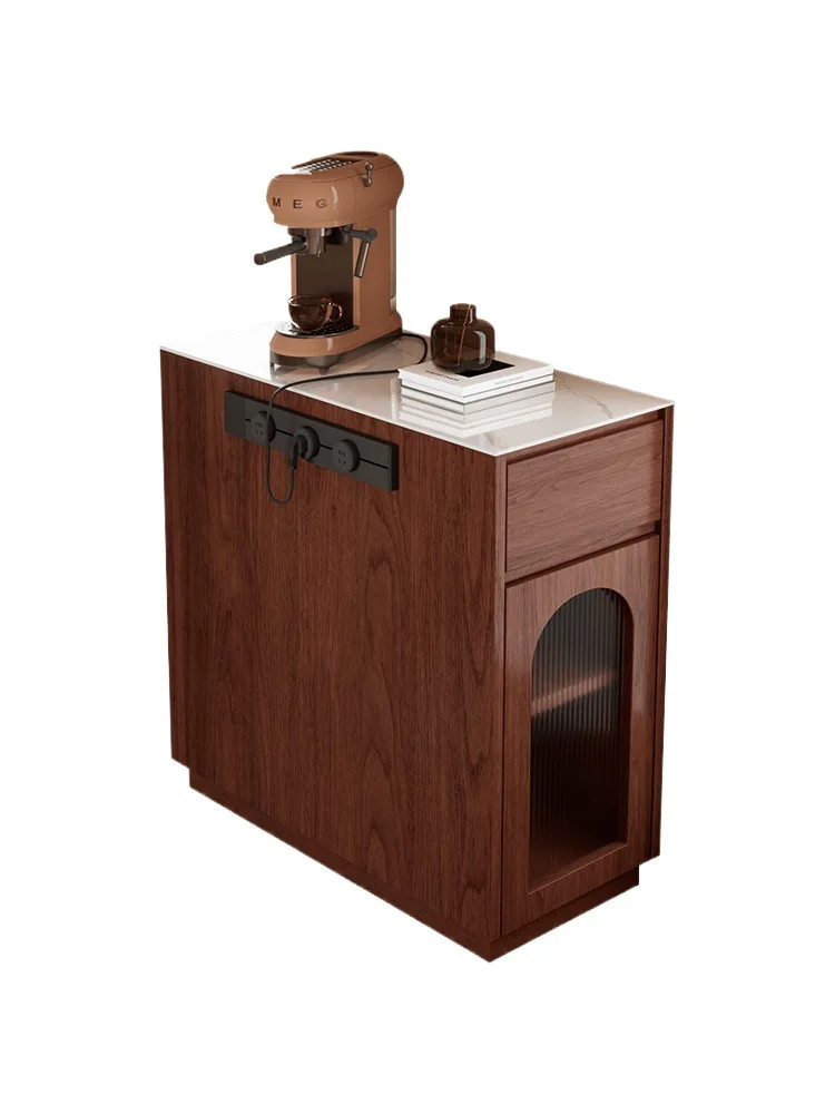 

Multifunctional, tea cabinet, removable, solid wood