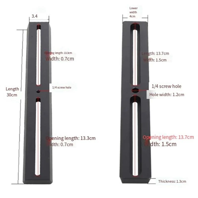 多機能ドベルベイルプレート、黒望遠鏡アクセサリー、Vixen用望遠鏡、新規