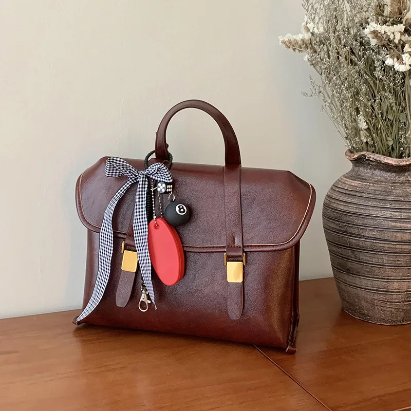 

2026 New Large-capacity Preppy Style Casual Personality Versatile Fashion High-end Texture Backpack Female Niche