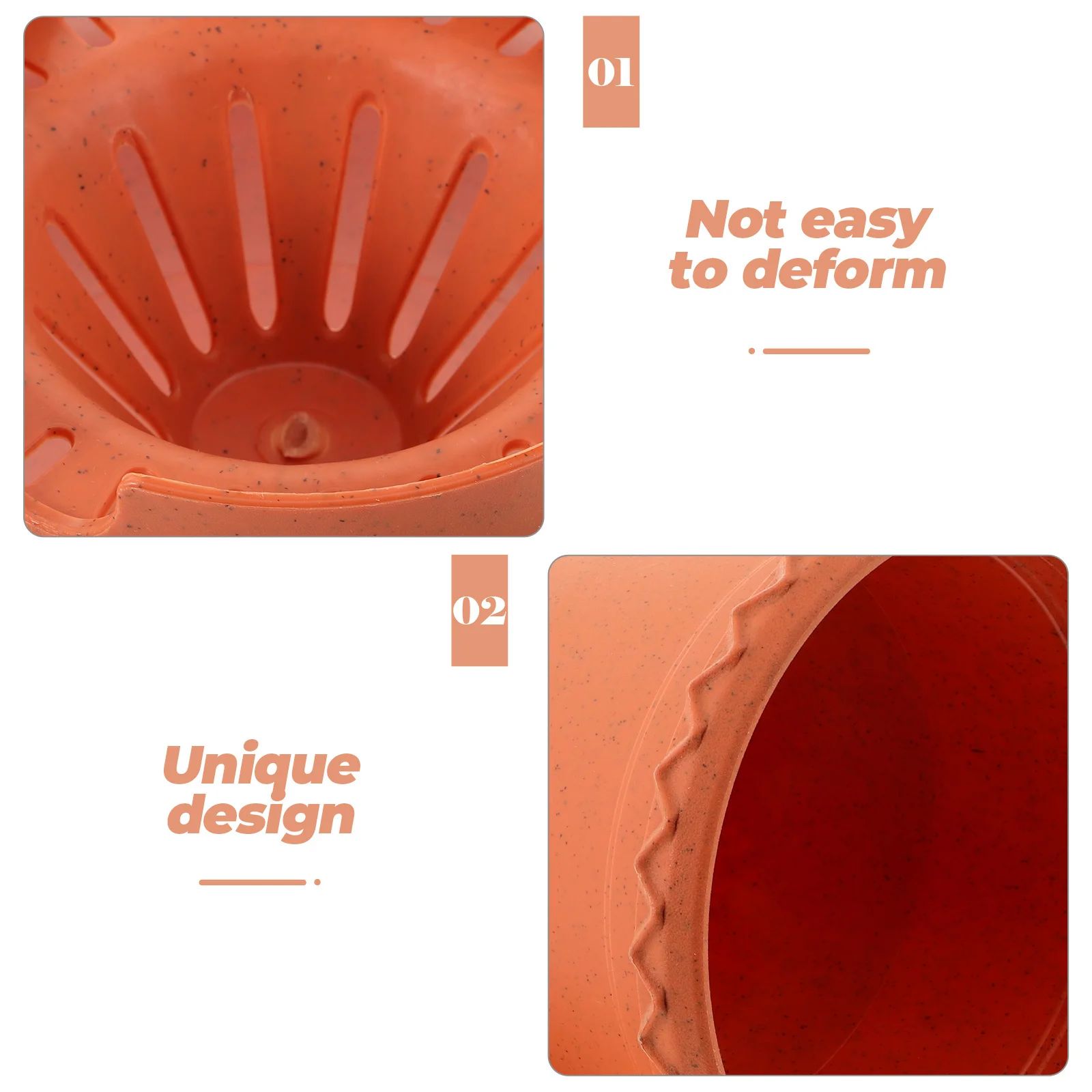 

1 Set 3-Gallon Plastic Flower Pot Thickened Planter For Garden Balcony Indoor Outdoor Plants Lightweight Durable Container Home