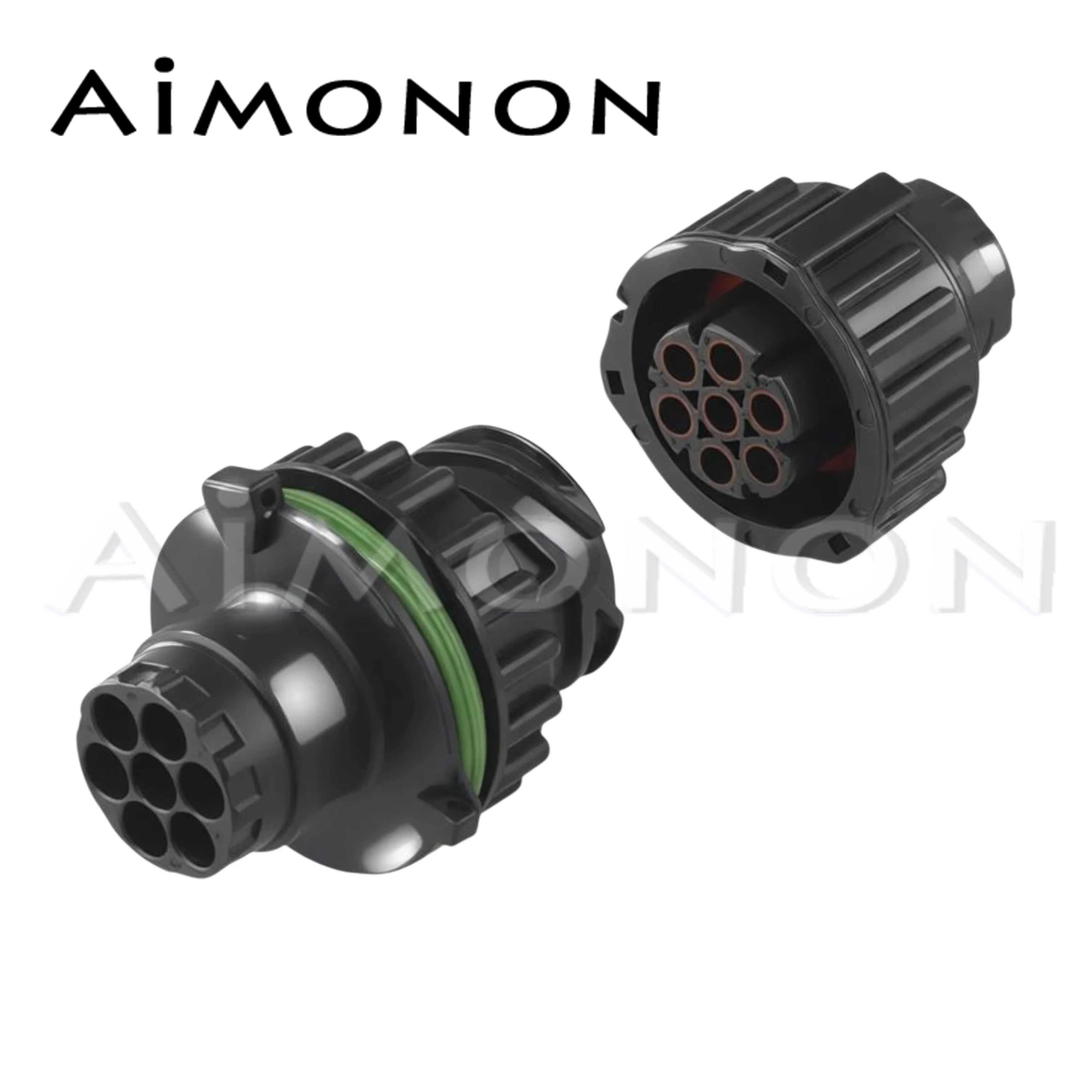 

1 Set 7 Pin Way 967650-1 1718230-1 Automotive Circular Din Housing Wire Connector 1.5 MM Car Male Female Plug Socket