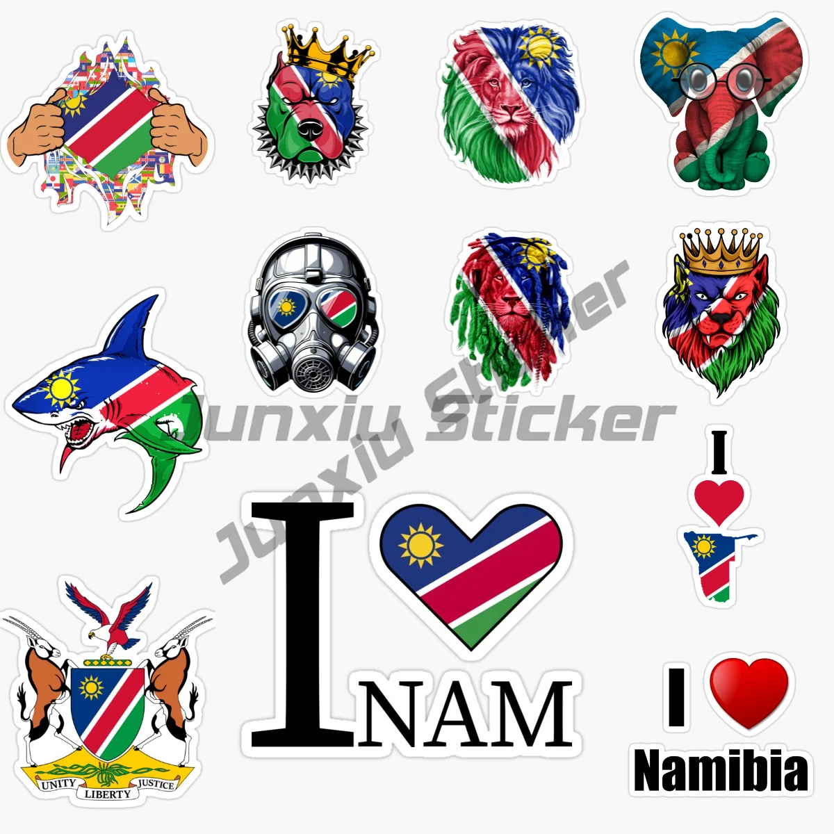 

NAMIBIA флаг карты креативный ПВХ контур флаг наклейка для автомобиля внедорожник грузовик пикап кемпер зеркало заднего вида наклейка аксессуары