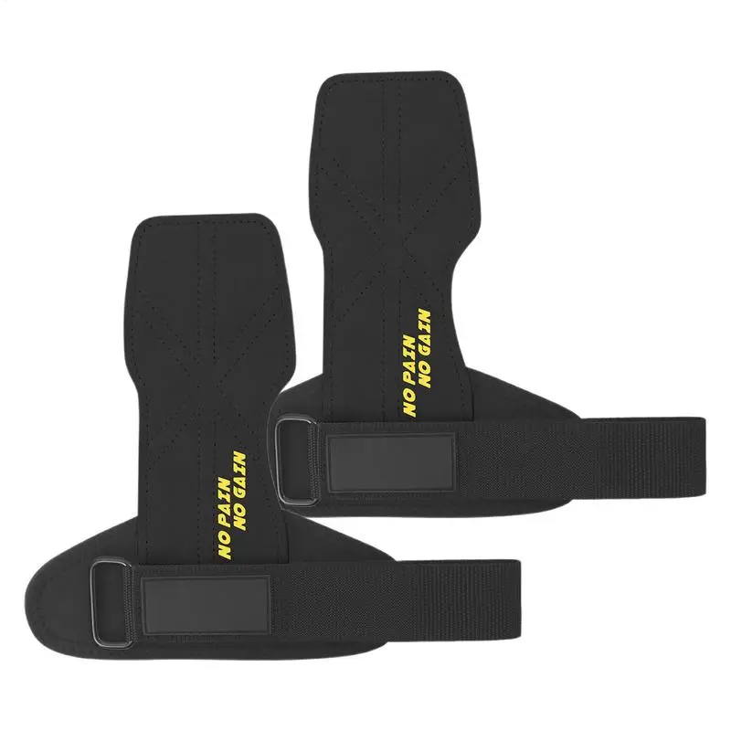 

Gym Straps Anti-slip Powerlifting Grip Straps Ergonomic Pull-Up Assistance Fitness Accessories For Men And Women