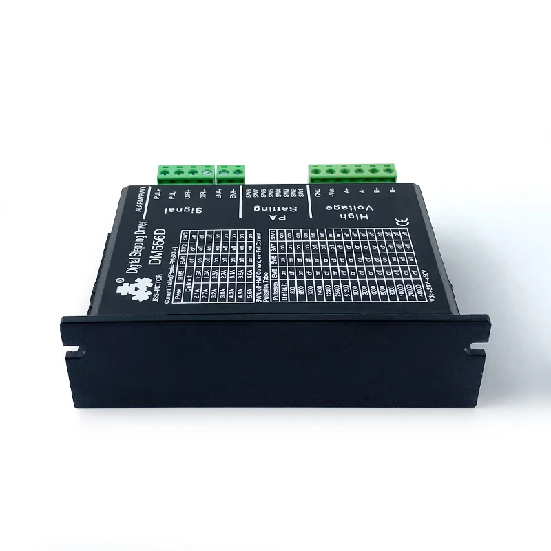 คุณภาพสูง Stepper Driver DM556D 5.6A Peak Current ใช้สําหรับ Nema23 และ Nema34 Stepper Motor