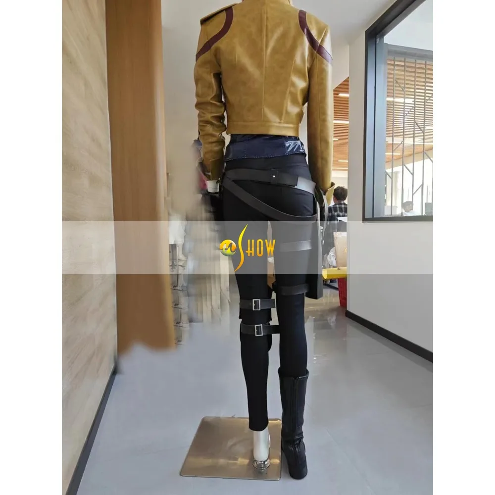 Movie Lilith Cosplay Costume Coat Belt For Women Adult Outfits Halloween Fantasy Roleplay Suit