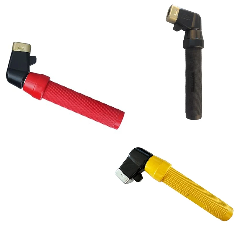 

A81M New Welding Electrode Holder Twist Type 400A Heavy Duty Electrode Clamp Accessories For Welding Machine Welder