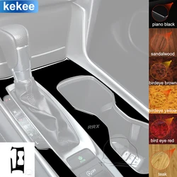 For Honda Accord 2018 2019 2020 2021 Center Gear Shift Gear Box Trim Panel Cover Piano Black Sticker Car Interior Accessories