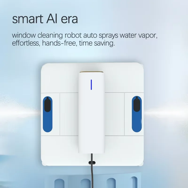 Fully Automatic Window Cleaning Robot Electric Remote Control Water Spray Window Cleaning Machine with Path Planning Function