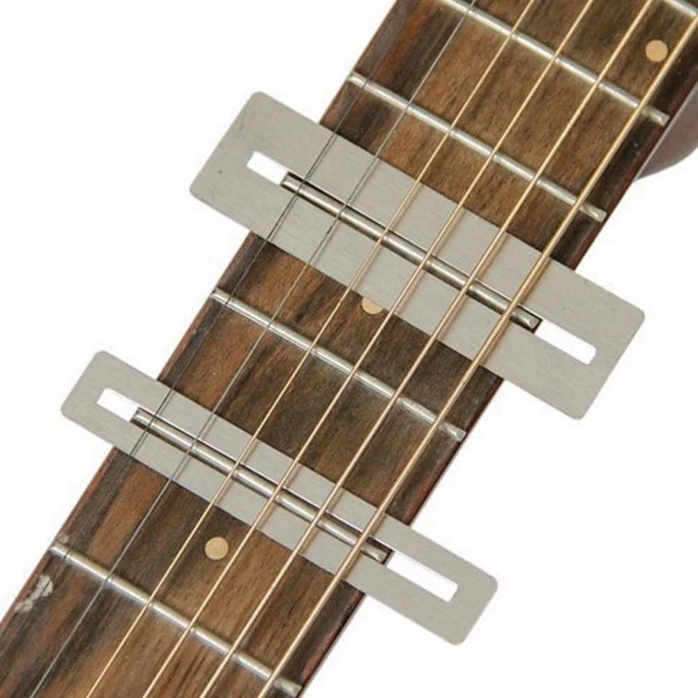 Guitar Guard Fretboard Guard 3Pcs Blue Fret Protector Silver Fretboard Guard Grinding Stone Guitar Fretboard Guard