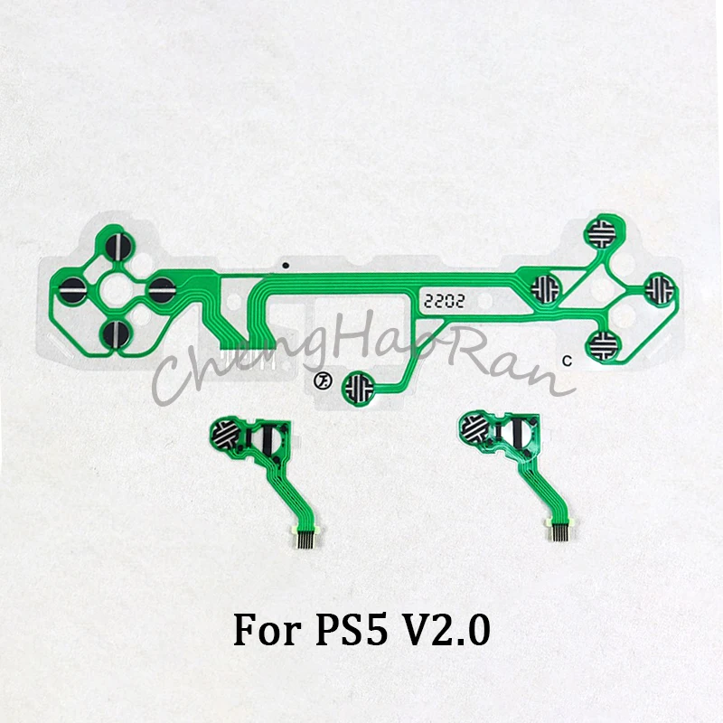 1PC For PS5 Controller Conductive Film V1.0 2.0 3.0 Ribbon Keypad Flex Cable for PS5 Gamepad LR Buttons Cross Key Flim ﻿